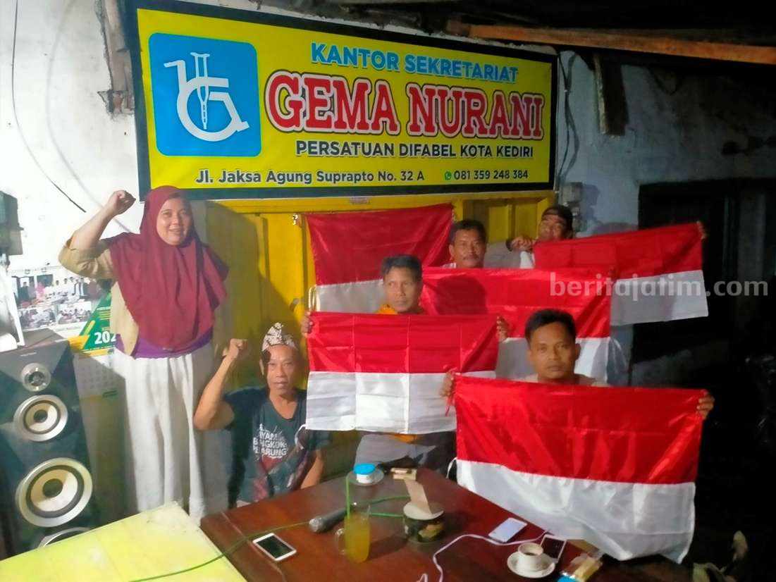 Kediri Targetkan 10 Juta Bendera Merah Putih Berkibar!