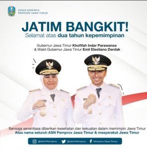 Pj Gubernur Jatim Pakai Baju Osing, Gebrak Semangat "Jatim Gerbang Nusantara Baru"!