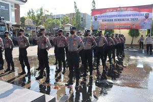 Polres Pamekasan Jaga Kebugaran, Personel Jalani Tes Lari 12 Menit!