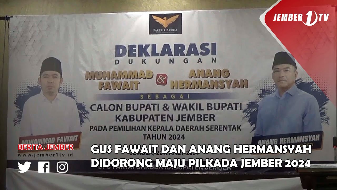 Fawait Bersyukur, PKS Percaya Santri Maju Pilkada Jember!