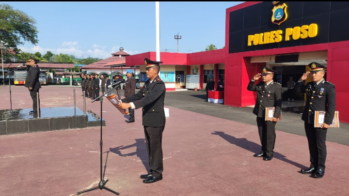 Pancasila, Tonggak Kekuatan Bangsa: Polres Pamekasan Gelar Upacara Hari Kesaktian Pancasila