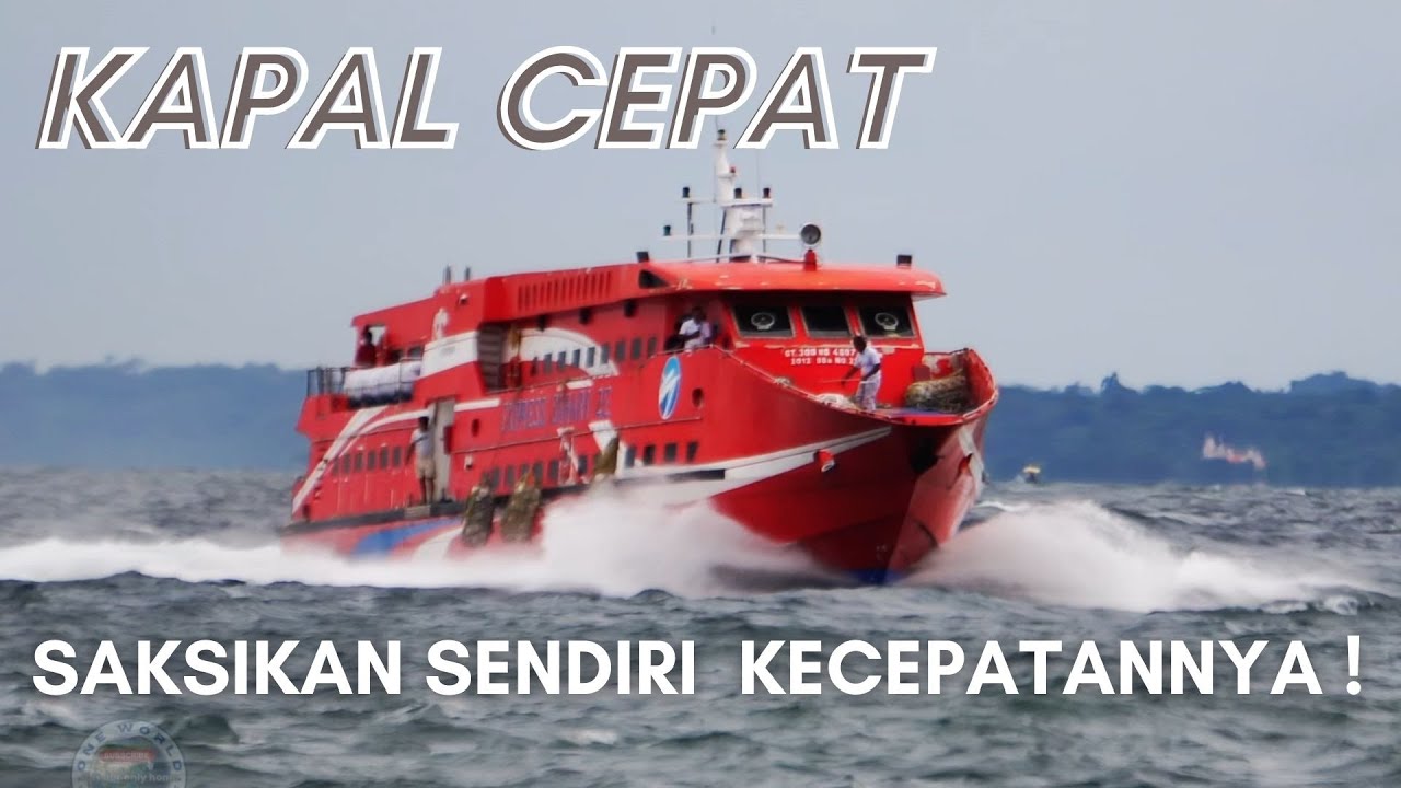 Kapal Cepat Express Bahari Meluncur, Permudah Akses Warga Kepulauan Sumenep