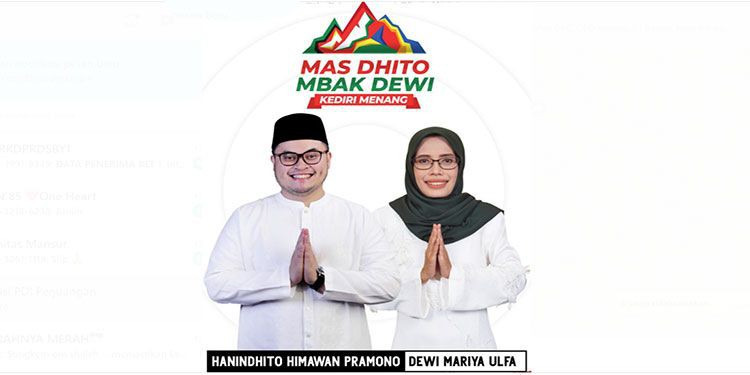 Dhito-Dewi Kembali Dipercaya, Seniman Kediri Deklarasikan Dukungan!