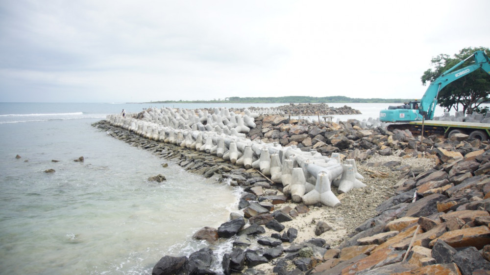 Ratusan Produk Andalan WSBP Dukung Proyek Pengaman Pantai Teluk Jakarta, Cegah Erosi dan Banjir Rob