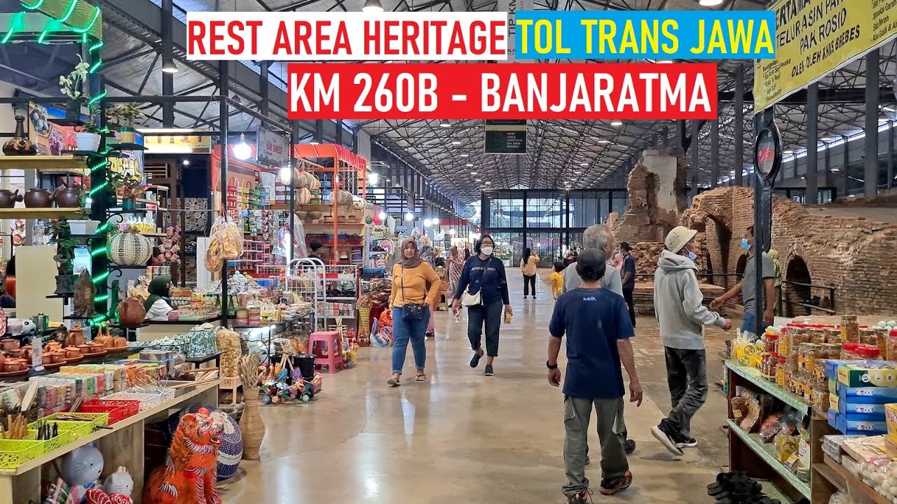 Rest Area Heritage KM 260B Banjaratma Siap Sambut Pengunjung Libur Nataru