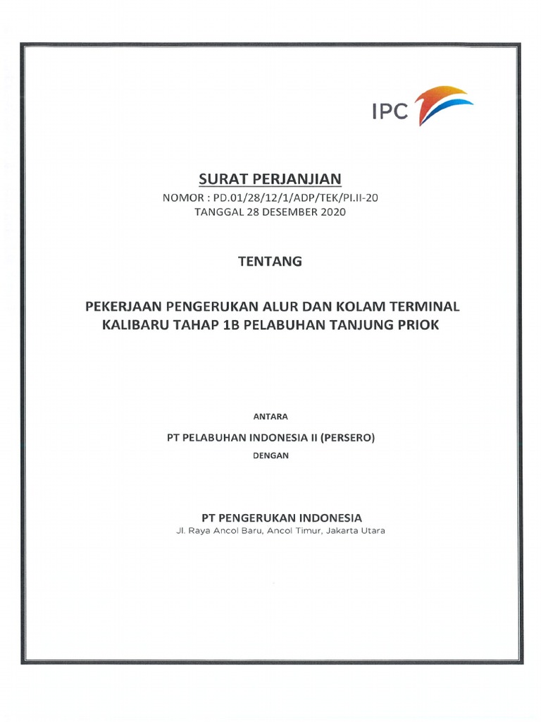 Pembangunan Terminal Kalibaru Tahap 1B di Pelabuhan Tanjung Priok, yang dikerjakan oleh PT PP (Persero) Tbk (PTPP) seperti yang dilansir MaduraPost, telah mencapai kemajuan signifikan.  Progres fisik proyek senilai Rp 3,83 triliun ini kini telah mencapai 75%.  Proyek ini bertujuan untuk meningkatkan kapasitas Pelabuhan Tanjung Priok sebagai pintu gerbang utama ekspor dan impor Indonesia, mengingat posisinya yang strategis dan konektivitasnya dengan pelabuhan lain.