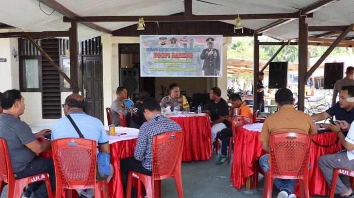 Ngopi Bareng, Kapolres Pasuruan Jalin Sinergi dengan Wartawan