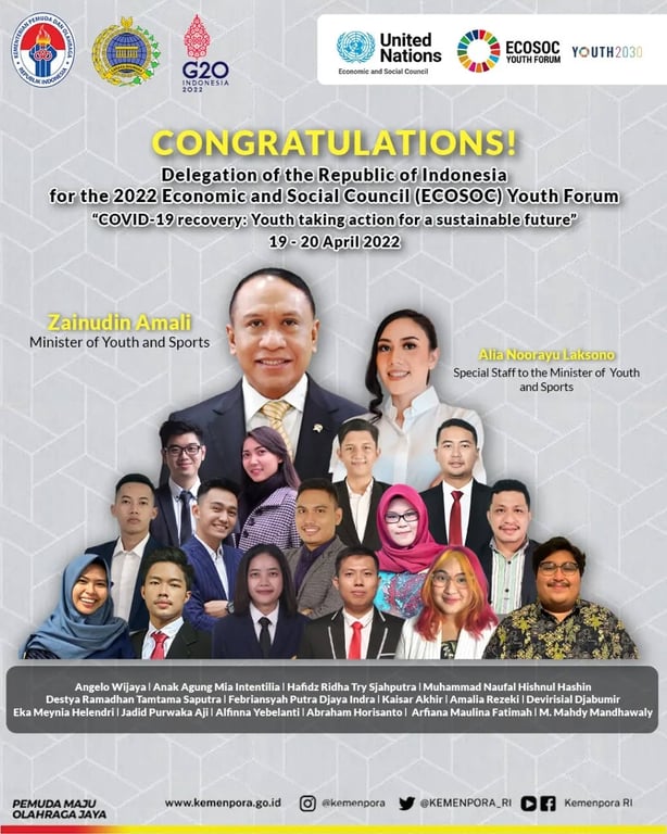 Arfiana Maulina: Dari ECOSOC Youth Forum hingga APFSD Youth Forum 2025, Lanjutkan Advokasi WateryNation