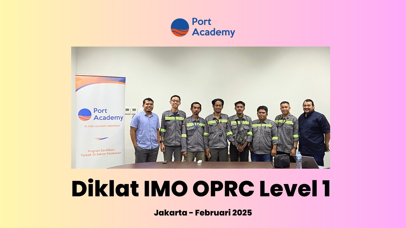 Port Academy dan PT Phoenix Resources International Kolaborasi Diklat Penanggulangan Pencemaran Laut