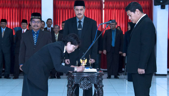 Rombak Kabinet, Wali Kota Kediri Lantik Puluhan Pejabat!