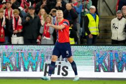 Haaland Menggila Norwegia Puncaki Grup Neraka