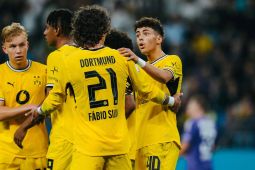 Dortmund Menggila Pesta Gol Lolos Mudah