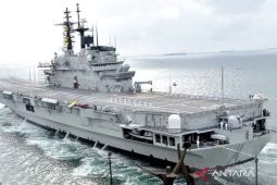 KRI Sriwijaya Nama Kapal Induk RI Resmi Diumumkan