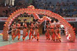 Kemeriahan Kejuaraan Barongsai di Kediri