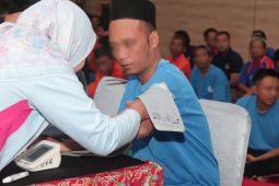 Kesehatan Warga Binaan Lapas Kediri Dipantau