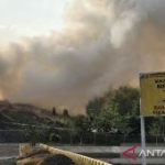 Api Membara di TPA Supit Urang Malang