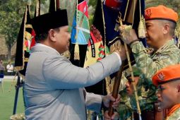 Perkuat Pertahanan Nasional Prabowo Resmikan Ratusan Satuan TNI